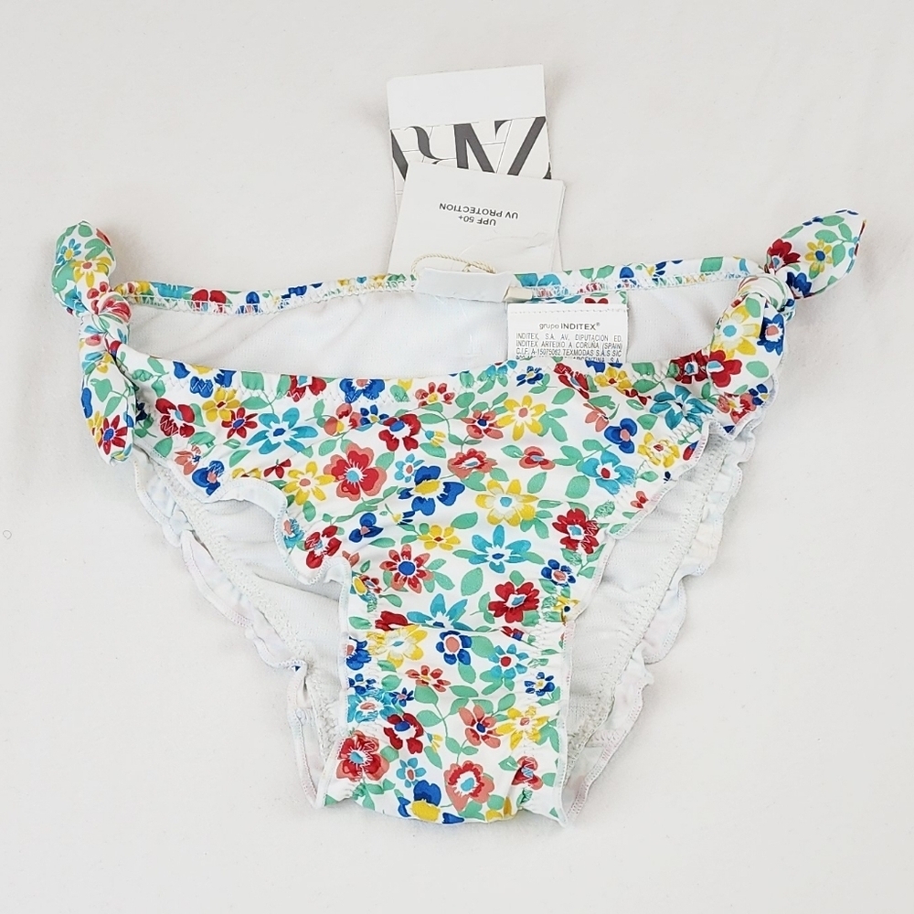 Zara Floral Bikini Bottom